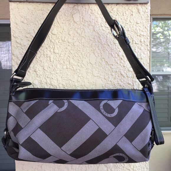 Lancel Shoulder Bag Brown Made in France - Picture 1 of 7